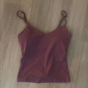 Lululemon Align Waist-Length Cami Tank Top A/B Cup Purple